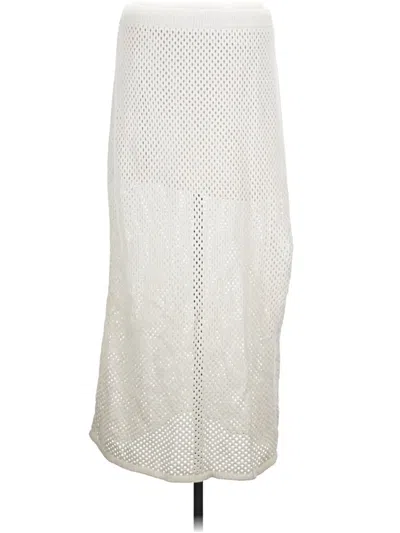 Pre-owned Universal Thread Casual Skirt In Ivory