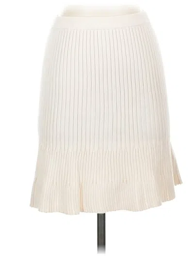 Pre-owned Universal Thread Casual Skirt In Ivory