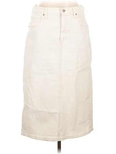 Pre-owned Universal Thread Casual Skirt In Ivory
