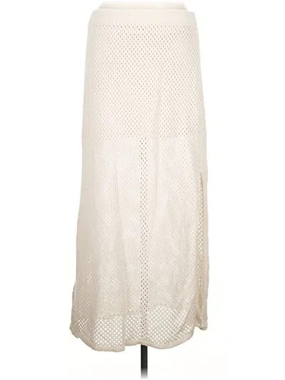 Pre-owned Universal Thread Casual Skirt In Ivory
