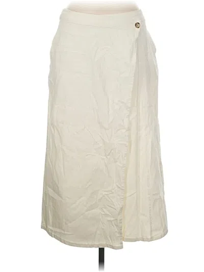 Pre-owned Universal Thread Casual Skirt In Ivory