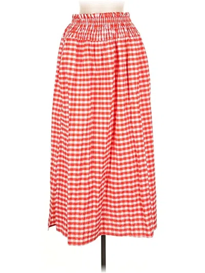 Pre-owned Universal Thread Casual Skirt In Red