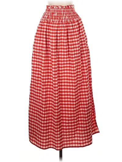 Pre-owned Universal Thread Casual Skirt In Red