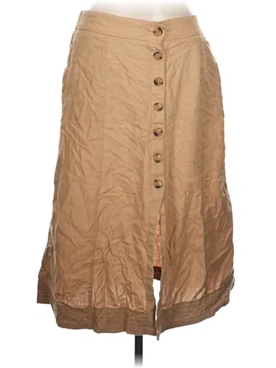 Pre-owned Universal Thread Casual Skirt In Tan