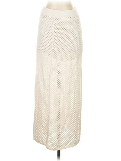 Pre-owned Universal Thread Casual Skirt In White