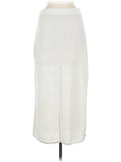 Pre-owned Universal Thread Casual Skirt In White
