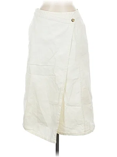Pre-owned Universal Thread Casual Skirt In White