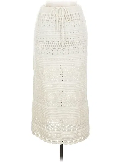 Pre-owned Universal Thread Casual Skirt In White