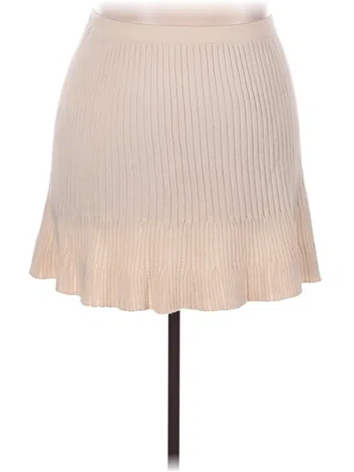 Pre-owned Universal Thread Casual Skirt In White