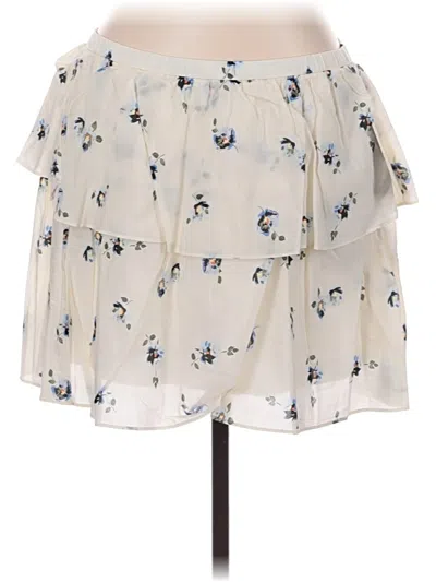 Pre-owned Universal Thread Casual Skirt In White