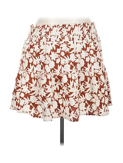 Pre-owned Universal Thread Casual Skirt In White
