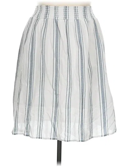 Pre-owned Universal Thread Casual Skirt In White