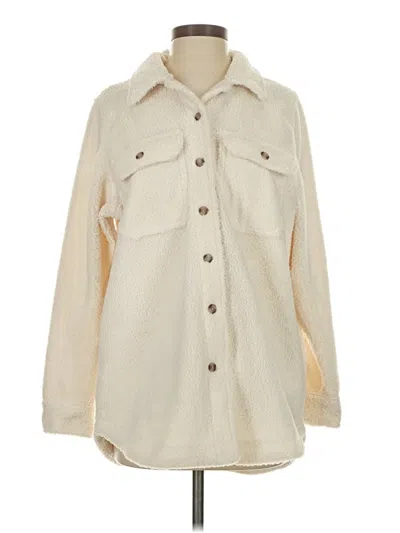 Pre-owned Universal Thread Coat In Ivory