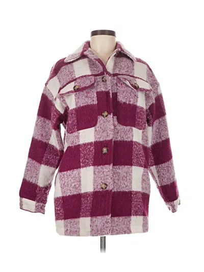 Pre-owned Universal Thread Coat In Purple