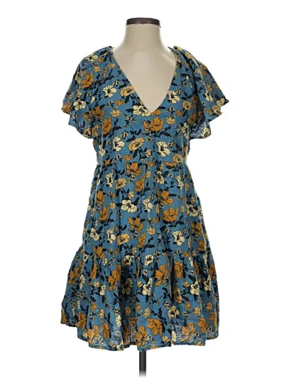 Pre-owned Universal Thread Cocktail Dress In Blue