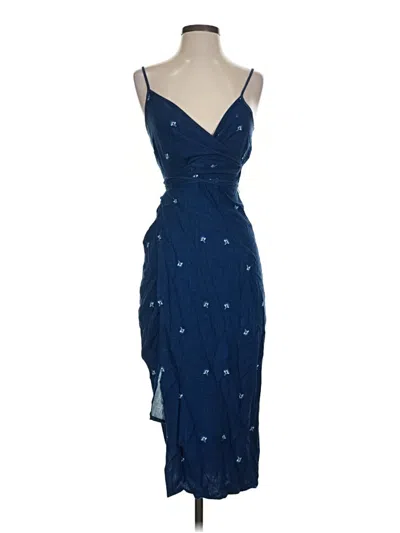 Pre-owned Universal Thread Cocktail Dress In Blue