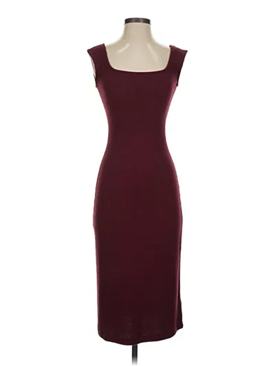 Pre-owned Universal Thread Cocktail Dress In Burgundy
