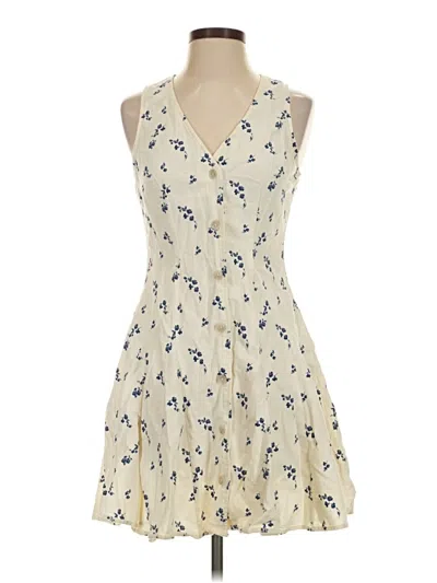 Pre-owned Universal Thread Cocktail Dress In Ivory