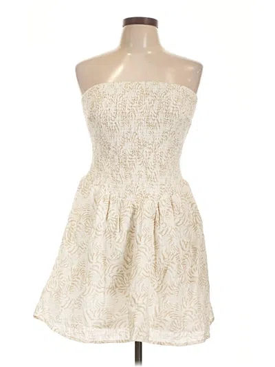 Pre-owned Universal Thread Cocktail Dress In Ivory
