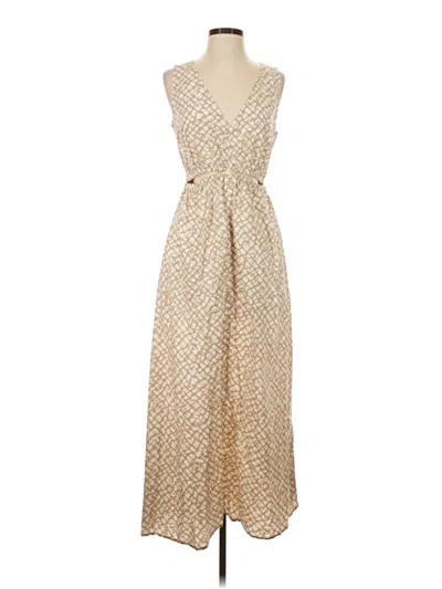Pre-owned Universal Thread Cocktail Dress In Tan