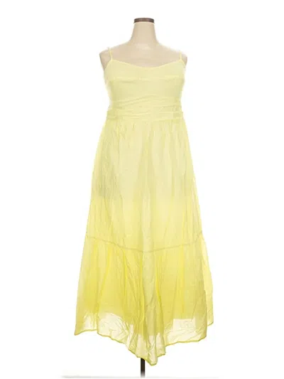 Pre-owned Universal Thread Cocktail Dress In Yellow