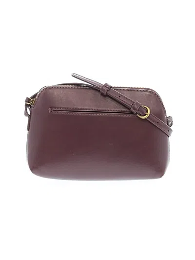 Pre-owned Universal Thread Crossbody Bag In Burgundy