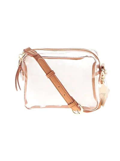 Pre-owned Universal Thread Crossbody Bag In White