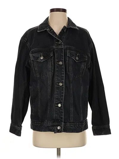 Pre-owned Universal Thread Denim Jacket In Black