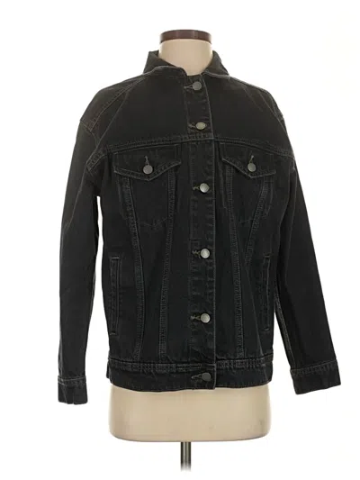 Pre-owned Universal Thread Denim Jacket In Black