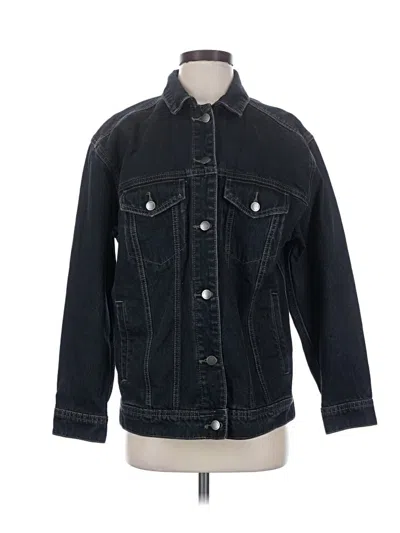 Pre-owned Universal Thread Denim Jacket In Black