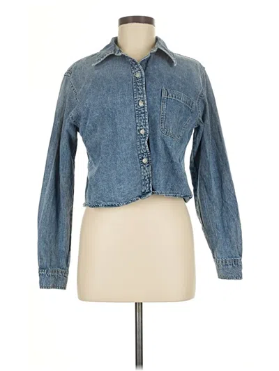 Pre-owned Universal Thread Denim Jacket In Blue