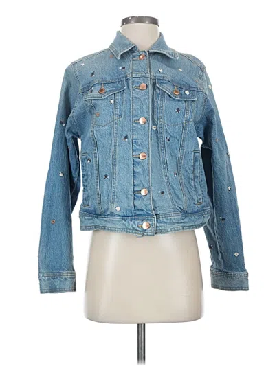 Pre-owned Universal Thread Denim Jacket In Blue
