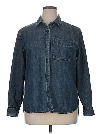 Pre-owned Universal Thread Denim Jacket In Blue