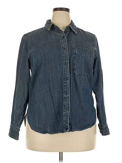 Pre-owned Universal Thread Denim Jacket In Blue