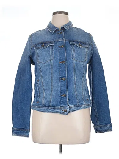 Pre-owned Universal Thread Denim Jacket In Blue