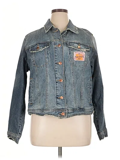 Pre-owned Universal Thread Denim Jacket In Blue