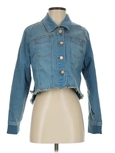 Pre-owned Universal Thread Denim Jacket In Blue