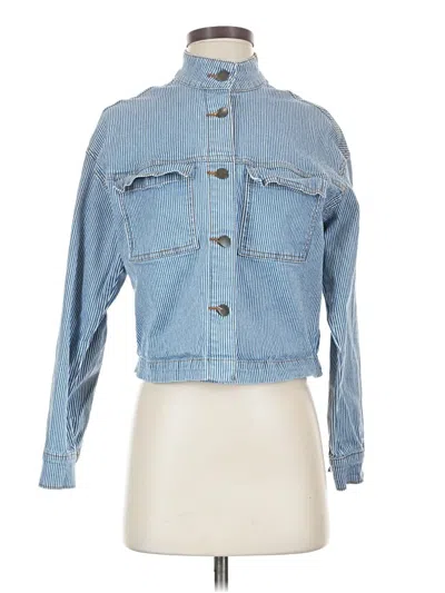 Pre-owned Universal Thread Denim Jacket In Blue