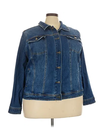 Pre-owned Universal Thread Denim Jacket In Blue