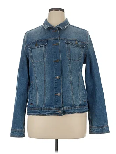 Pre-owned Universal Thread Denim Jacket In Blue