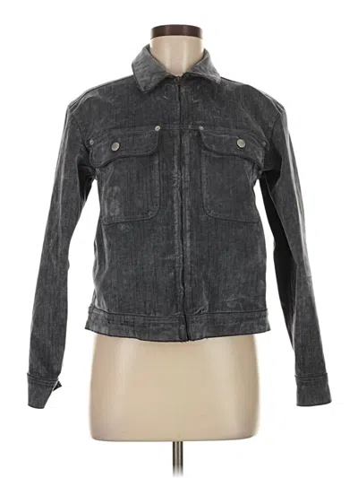 Pre-owned Universal Thread Denim Jacket In Gray
