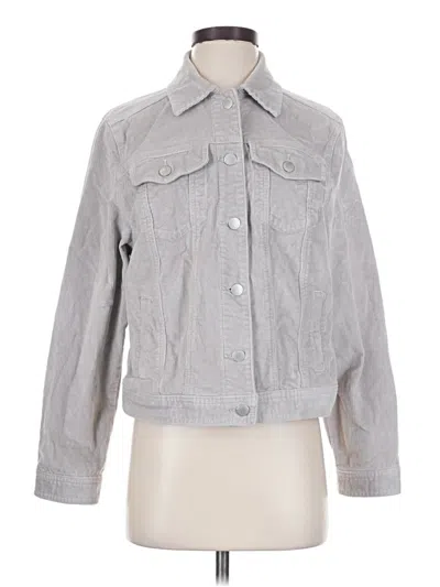 Pre-owned Universal Thread Denim Jacket In Gray