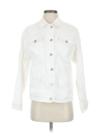 Pre-owned Universal Thread Denim Jacket In White