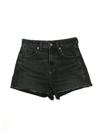 Pre-owned Universal Thread Denim Shorts In Black