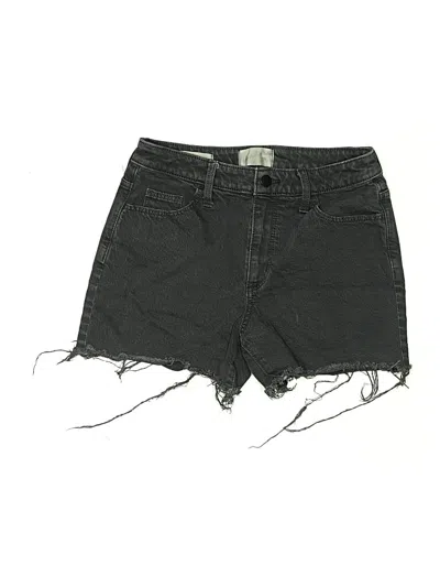Pre-owned Universal Thread Denim Shorts In Black