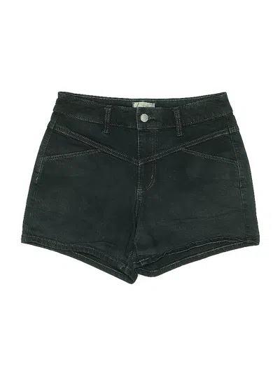 Pre-owned Universal Thread Denim Shorts In Black
