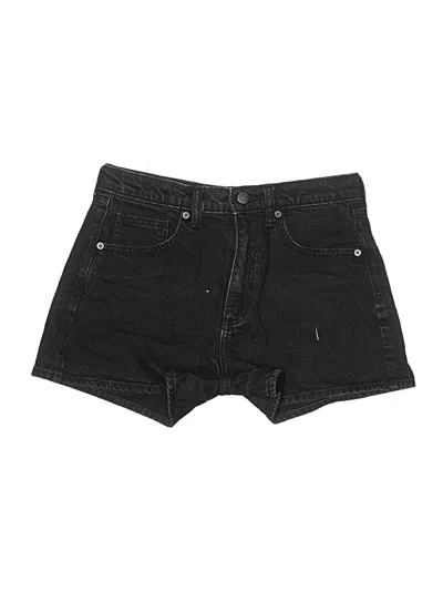 Pre-owned Universal Thread Denim Shorts In Black