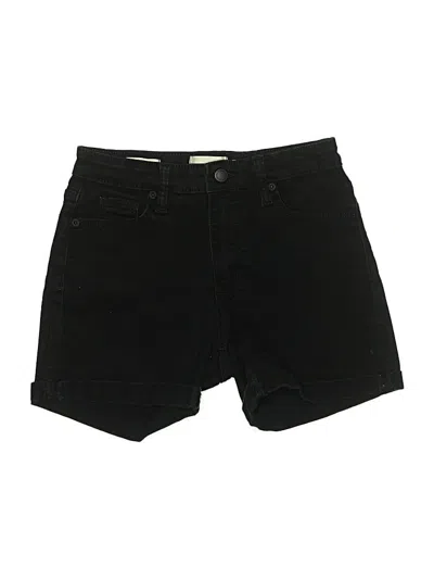 Pre-owned Universal Thread Denim Shorts In Black