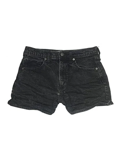 Pre-owned Universal Thread Denim Shorts In Black