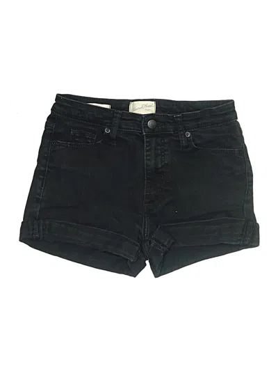 Pre-owned Universal Thread Denim Shorts In Black
